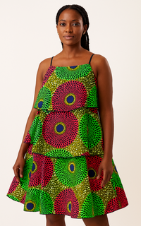 Robe Africaine à Volant