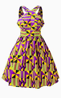 Robe Africaine Chic Midi