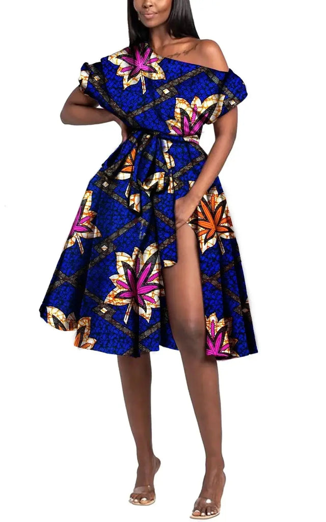 Robe Africaine Pagne – Afro Élégance - Main Image