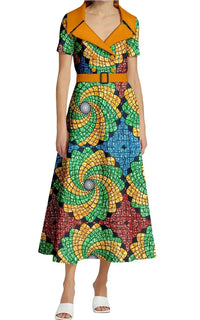 Robe Longue Africaine Wax