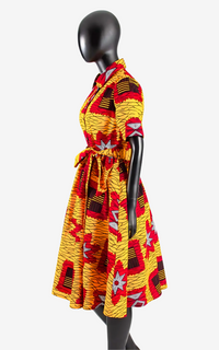 Robe Motif Africain