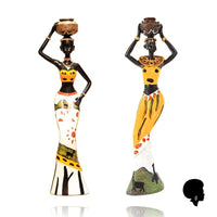 Statuette Africaine En Laiton