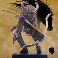 Statuette Guerrier Africain