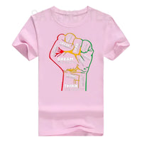 T Shirt Africain Point Levé