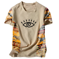 T Shirt Africain Soleil Tribal
