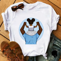 T Shirt Africain Femme