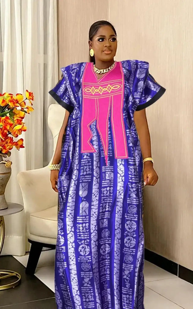 Tenue Boubou Femme Afro Elegance