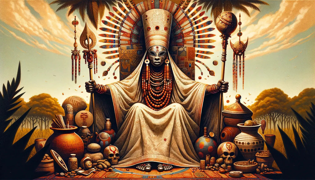 Babalú-Ayé, Omolu, Obaluae : Orisha de la guérison et de la maladie