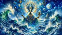 Olokun  l'orisha androgyne de la mer profonde et de la prospérité