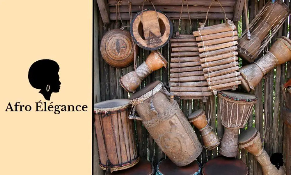 ¿Cuáles son los instrumentos de origen africano?