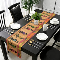 Chemin de Table Silhouette Femme Africaines