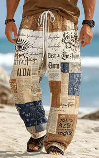 Pantalon Homme Africain Patchwork