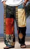 Pantalon Africain Homme Motif Géométrique