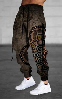 Pantalon Sport Homme Tissu Africain