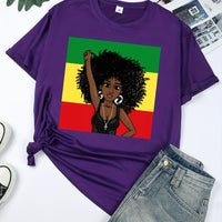 T Shirt Femme Noire Africaine