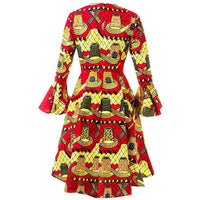 Robe Africaine à Manches Longues