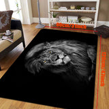 Tapis Africain Salon Motif Lion