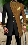 Ensemble Africain Homme Tissu Wax