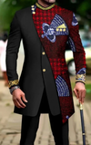 Ensemble Africain Homme Tissu Wax