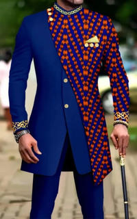 Ensemble Africain Homme Tissu Wax