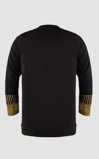 Ensemble Africain Col Rond Brodé