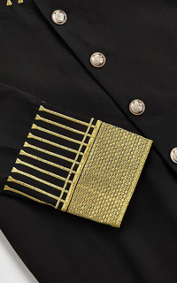 Ensemble Africain Col Rond Brodé
