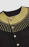 Ensemble Africain Col Rond Brodé