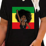 T Shirt Femme Noire Africaine