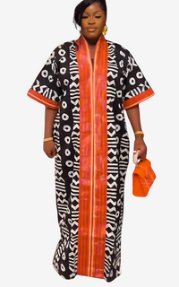 Robe Boubou Africaine Ankara