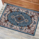 Tapis Salon Africain Bleu