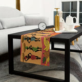 Chemin de Table Silhouette Femme Africaines