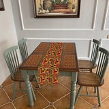 Chemin de Table Africain Motif Kente