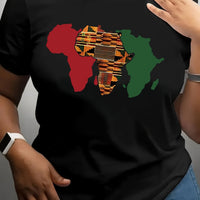 T Shirt Femme Continent Africain