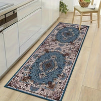 Tapis Salon Africain Bleu