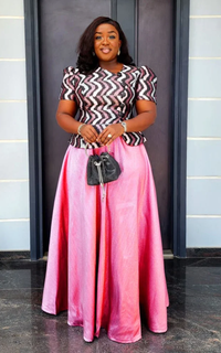 Robe Longue Africaine Elégante