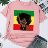 T Shirt Femme Noire Africaine