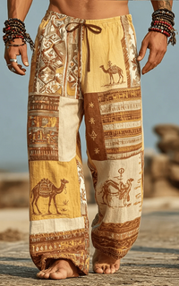 Pantalon Africain Imprimé Tribal