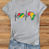 T-Shirt Mode Africaine Femme