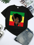 T Shirt Femme Noire Africaine