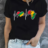 T-Shirt Mode Africaine Femme