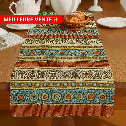 Chemin de Table Masque Africain