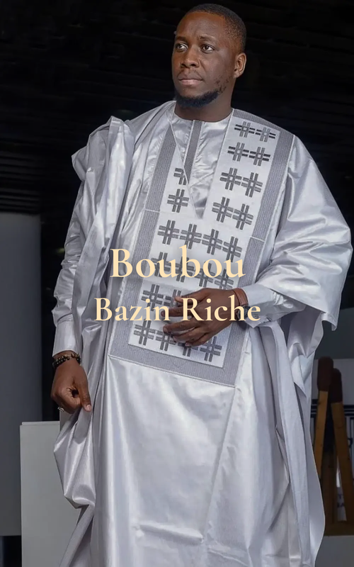 Grand Boubou Bazin Riche Homme