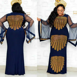 Robe Africaine Manches Cloches
