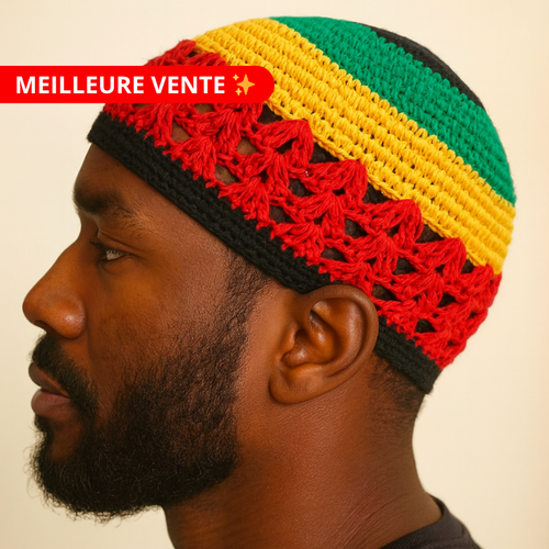 kufi tricoté africain