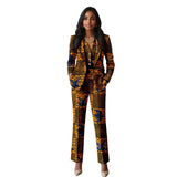 Ensemble Blazer À Simple Boutonnage