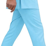 Ensemble Africain Coton Bleu Ciel