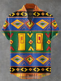 Chemise Homme Africain Vintage