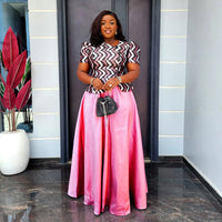 Robe Longue Africaine Elégante