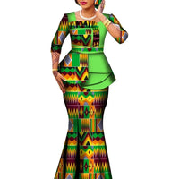 Ensemble 2 Pièces Imprimé Africain