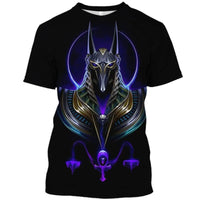 T Shirt Egyptien Motif Dieu